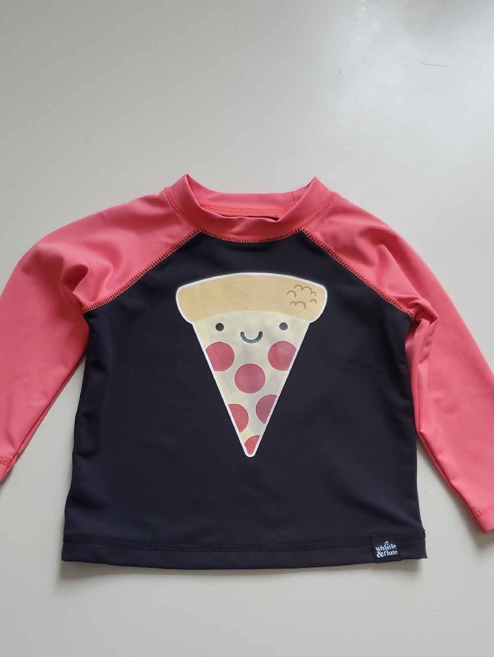 FREE add On Whistle And Flute Pizza Rashguard Long Sleeve T-shirt